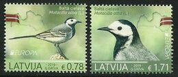 LETONIA /LATVIA /LETTLAND /LETTONIE -EUROPA 2019 -NATIONAL BIRDS.-"AVES - BIRDS -VÖGEL -OISEAUX"- SERIE 2 V.- N - 2019