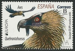 ESPAÑA/ SPAIN/ SPANIEN/ ESPAGNE - EUROPA 2019 -NATIONAL BIRDS.-"AVES - BIRDS - VÖGEL -OISEAUX"- SERIE De 1 TIMBRE - 2019