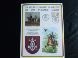 1989 175 JAAR 1éREGIMENT LANSIERS - Sonstige & Ohne Zuordnung