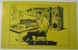 UNITED STATES USA QSL AMATEUR SHORTWAVE RADIO STATION CARD A F SUSEN PITTSBURGH POSTCARD ANSICHTSKARTE - Pittsburgh