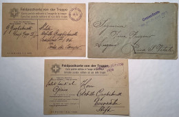 Schweiz 1914-1918FELDPOST POSTA DA CAMPO ZAPPATORI TICINO TI(Suisse Guerre WW1 War Poste Militaire Sappeur Military 1.WK - Documenti