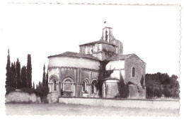 MATHA (17) - CPSM - L'église De MARESTAY, XIIe Siècle - IMPRIMEE A L'ENVERS - Matha