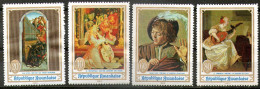 Rwanda,1969 Musical Motifs In The 15th-20th Century Paintings  Used As Scan - Gebraucht