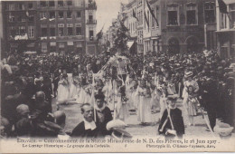 Louvain - Couronnement De La Statue Miraculeuse De N D Des Fievres 16 Juin 1907 - 8 Le Groupe De La Corbeille - Leuven