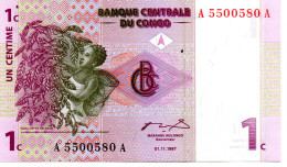 Congo - Pk N° 80 - 1 Centime - République Démocratique Du Congo & Zaïre