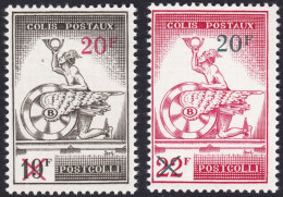 BELGIQUE, 1959, Chemins De Fer ( COB TR364-365 *) - Neufs