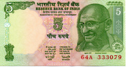 Inde - Pk N° 88A - 5 Rupees - Inde