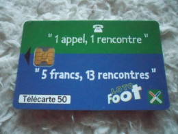 Télécarte Loto Foot "1Appel 1 Rencontre" - Games