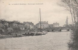 56 - LA GACILLY - Pont Et Quai, Gendarmerie - La Gacilly