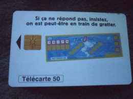 Télécarte Tacotac - Juegos