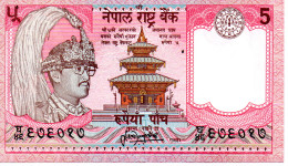 Népal - Pk N° 30 - 5 Rupees - Népal