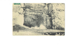 Cpa - [73] Savoie > Les Echelles - Entrée De La Grotte Supérieure - N°877 CER -- 1906 - Les Echelles