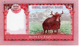 Népal - Pk N° 76 - 5 Rupees - Népal