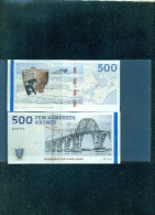 “Denmark  500,  500 Kroner. 2012. UNC.  See Description. - Danemark