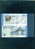 “Denmark  500,  500 Kroner. 2012. UNC.  See Description. - Denmark