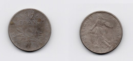 ½ Franc - Semeuse - Nickel - ETAT B - 1983 - G 429 - F 198-22 - 1/2 Franc