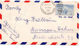 64895 - USA - 1951 - 15￠UPU '49 EF A LpBf NEW YORK, N.Y. -> DDR - UPU (Unión Postal Universal)