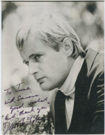 DAVID MC CALLUM [série TV L'Homme Invisible - NCIS] - Signature Autographe Sur Photo - Handtekening