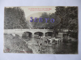 Eclaron.  Le Pont De La Blaise Et L'abreuvoir.  Vaches. - Eclaron Braucourt Sainte Liviere