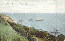 ANGLETERRE - Folkestone - Lower Road & Piers From The Leas - Carte Postale Ancienne - Other & Unclassified