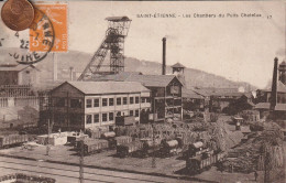 42 - Carte Postale Ancienne De  SAINT ETIENNE   Les Chantiers Du Puits Chatelus - Saint Etienne