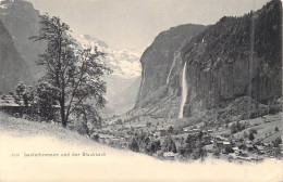 SUISSE - Luterbrunnen Und Der Staubbach - Carte Postale Ancienne - Autres & Non Classés