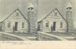 Stereographic Image North America USA AK - Alaska > Juneau Church - Juneau