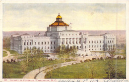 ETATS-UNIS - Washington D.C - Library Of Congress - Carte Postale Ancienne - Washington DC