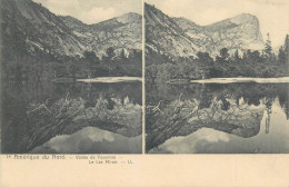 Stereographic Image North America USA CA Vallee De Yosemite Le Lac Miroir - Yosemite