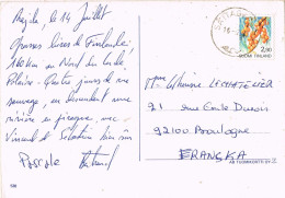 49556. Postal SATTASVAARA (Suomi) Finlandia 1979 To France. Remitida De RAJALA - Cartas & Documentos