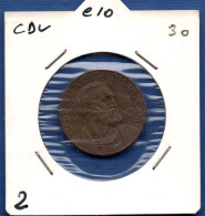 CITTA' DEL VATICANO - 10 Cents 1930 -  See Photos - Km 2 - PIO XI - Vatican