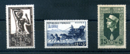 Algérie - 3 Timbres Neufs à Surtaxes N° 283 - 294 - 332 - Unused Stamps