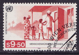 Vereinte Nationen Wien 1987, MiNr.: 70, Gestempelt - Usados