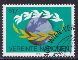 Vereinte Nationen Wien 1987, MiNr.: 74, Gestempelt - Oblitérés