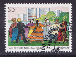 Vereinte Nationen Wien 1987, MiNr.: 75, Gestempelt - Usados