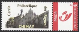 DUOSTAMP** / MYSTAMP** - Cercle Philatélique Des Fagnes - Château De / Kasteel Van / Schloss Von - Chimay - Châteaux
