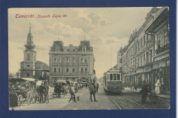 CPA Roumanie Temesvar Romania Roemenie écrite Tramway - Romania