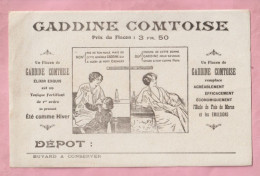 GRAND BUVARD - GADDINE COMTOISE / ELIXIR - PRODUITS PHARMACEUTIQUES - Chemist's