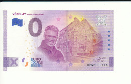 Billet Touristique 0 Euro - VEZELAY EGLISE SAINT-ETIENNE - UEWP - 2021-1 - ANNIV - N° 2146 - Autres & Non Classés