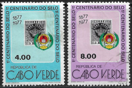 Cabo Verde – 1977 Stamps Centenary Used Set - Cap Vert