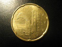 20 Cent. 2019 ANDORRA Normal Condition Euro Coin - Andorra