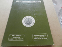Numismatique   Monnaies  Françaises  Espace  Cardin  20  Décembre  1973 - Livres & Logiciels