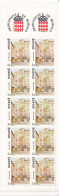 VUES DU VIEUX MONACO-VILLE CARNET DE 22F (10 TIMBRES X 2.20 ) NEUF ** N° 4 YVERT ET TELLIER 1989 - Postzegelboekjes