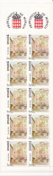 VUES DU VIEUX MONACO-VILLE CARNET DE 22F (10 TIMBRES X 2.20 ) NEUF ** N° 4 YVERT ET TELLIER 1989 - Booklets