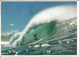 Honolulu (Hawaii, USA) Surfeur Sur Sa Plance, Surfer On His Plance - Honolulu