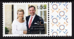 Luxembourg - 2022 - Royal Heirs - 10 Years Of Marriage - Mint Stamp - Ongebruikt