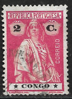 Portuguese Congo – 1914 Ceres 2 Centavos Used Stamp - Portugiesisch-Kongo