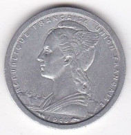 A.O.F. Union Française . 1 Franc 1948 , Aluminium, LEC# 6 , KM# 3 - Africa Occidentale Francese