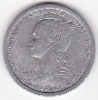 A.O.F. Union Française 2 Francs 1948 , Aluminium, LEC# 12 , KM# 4 - Africa Occidentale Francese