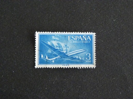 ESPAGNE ESPANA SPAIN YT PA 272 OBLITERE - CARAVELLE DE COLOMB ET AVION SUPERCONSTELLATION PLANE - Used Stamps